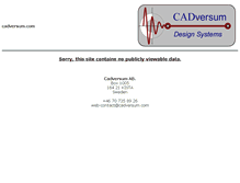 Tablet Screenshot of cadversum.com
